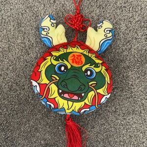 Lucky dragon Hanging Animal Toy 8in  tall